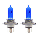 Par Lampada H4 Super Branca Efeito Xenon 8500k 12v 60/55w 