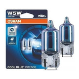 Par Lampada Osram Cool Blue Intense 4000k W5w Pingo T10