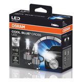 Par Lâmpada Osram Led Cool Blue Cross H7 6000k Super Branca
