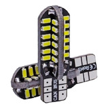 Par Lâmpada Pingo T10 48 Led Canbus Super Forte 48 Leds W5w
