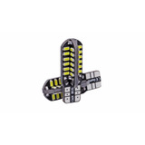 Par Lampada Pingo T10 48 Leds Canbus Canceller Super Branco