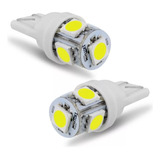 Par Lâmpada Pingo T10 Torre 5 Led 6000k 12v