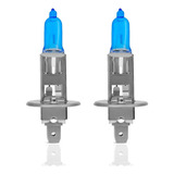 Par Lampada Super Branca H1 - Efeito Xenon 8500k Tech One