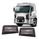 Par Lanterna Caminhão Ford Novo Cargo Teto Tapa Sol Led