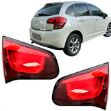 Par Lanterna Citroen C3 2013 14 15 16 17 18 2019 Tampa Mala