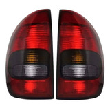 Par Lanterna Corsa 4 Portas Pick-up Wagon 96 97 98 99 Fumê