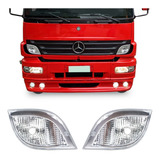 Par Lanterna Dianteira Atego 1418 2425 Pisca Cristal Seta Mb