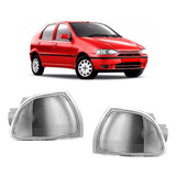 Par Lanterna Dianteira Pisca Fiat Palio 96 97 98 99 Cristal