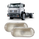 Par Lanterna Lateral Coluna Caminhão Vw Worker Titan Cristal