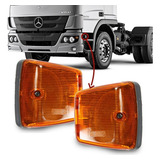 Par Lanterna Lateral Estribo Mb Atego Ambar Seta 9738200321
