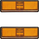 Par Lanterna Lateral Seta Ford F11000 F13000 F14000 Pisca