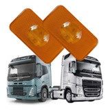 Par Lanterna Led Delimitadora Lateral Caminhão Volvo Fh Fm