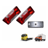 Par Lanterna Lente Traseira Compatível Iveco Daily Vertis