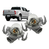 Par Lanterna Luz De Placa Com Soquete Toyota Hilux 05 A 14