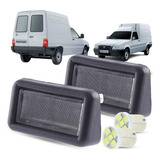 Par Lanterna Luz Placa Fiat Fiorino