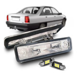 Par Lanterna Luz Placa + Lâmpada Led Omega 1993 1994 1995