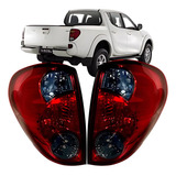 Par Lanterna Mitsubishi Triton L200 2007 2008 A 2016 Fumê