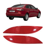 Par Lanterna Refletor Parachoque Traseiro Fluence