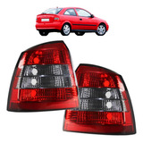 Par Lanterna Traseira Astra Hatch 99 2000 01 2002 Fumê