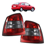 Par Lanterna Traseira Astra Hatch 99 2000 2001 2002 Fumê