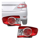 Par Lanterna Traseira Corolla 2011 2012 2013 2014 Sem Led