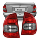Par Lanterna Traseira Corsa 1999/2011 4 Sedan Portas Orig