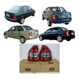 Par Lanterna Traseira Corsa Classic Sedan 97 98 2010 Bolha