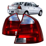 Par Lanterna Traseira Corsa Sedan 03 04 05 06 07 08 09 10 11