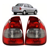 Par Lanterna Traseira Corsa Sedan Classic 2000 2001 2002