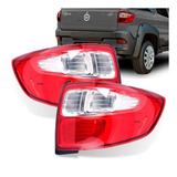 Par Lanterna Traseira Fiat Strada Working 2014 Á 2020