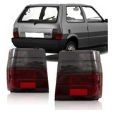 Par Lanterna Traseira Fiat Uno Mille 97 98 99 00 01 02 Fume