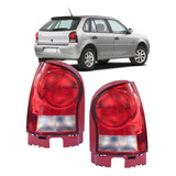 Par Lanterna Traseira Gol G4 2012 11 10 09 08 07 06 Cristal