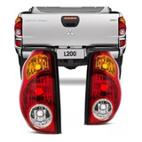 Par Lanterna Traseira L200 Triton 2012 2013 2014 2015 07 08
