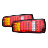 Par Lanterna Traseira Led Caminhão Mb 709 1113 1418 1620 L