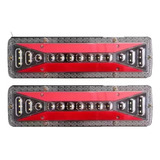 Par Lanterna Traseira Led Sequencial Caminhão Hr 1113 1618