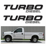 Par Lateral Adesivo Turbo Diesel Ford
