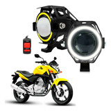 Par Led Farol Milha Moto Cb300r 2011 Angel Eye U7