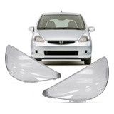 Par Lente De Farol Honda Fit 2003 2004 2005 2006 2007 2008