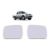 Par Lente Espelho Retrovisor Nissan Frontier 98/07 Sem Base