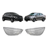Par Lente Farol Dianteiro Hyundai Hb20 Hatch Sedan 2023 2024