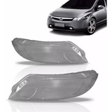 Par Lente Farol Honda New Novo Civic Exs Si Lxs Lxl 07 08 09