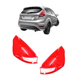 Par Lente Lanterna Traseira Ford New Fiesta Hatch 2013 2019