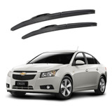 Par Limpador De Parabrisa Híbrida Silicone Chuva Cruze 12 16