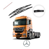 Par Limpador Mercedes Axor 1933 Paleta De Silicone Original