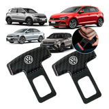 Par Lingueta Fivela Cinto Anti Alarme Vw Nivus Tcross Tiguan