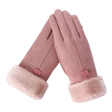 Par Luva Feminina Inverno Luxo Touch Várias Cores Pelinho