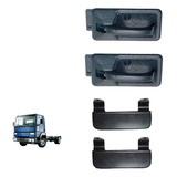 Par Maçaneta Externa Interna Ford Cargo 2425 2622 2626 4pç