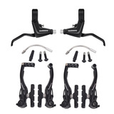 Par Manete Freio Shimano Alivio + V-brake Shimano Br-m422 