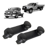 Par Manivelas Do Vidro F350 F4000 1999-2019 Preta