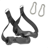 Par Manopla Estribo Cross Over Corda Pulley Puxada Academia